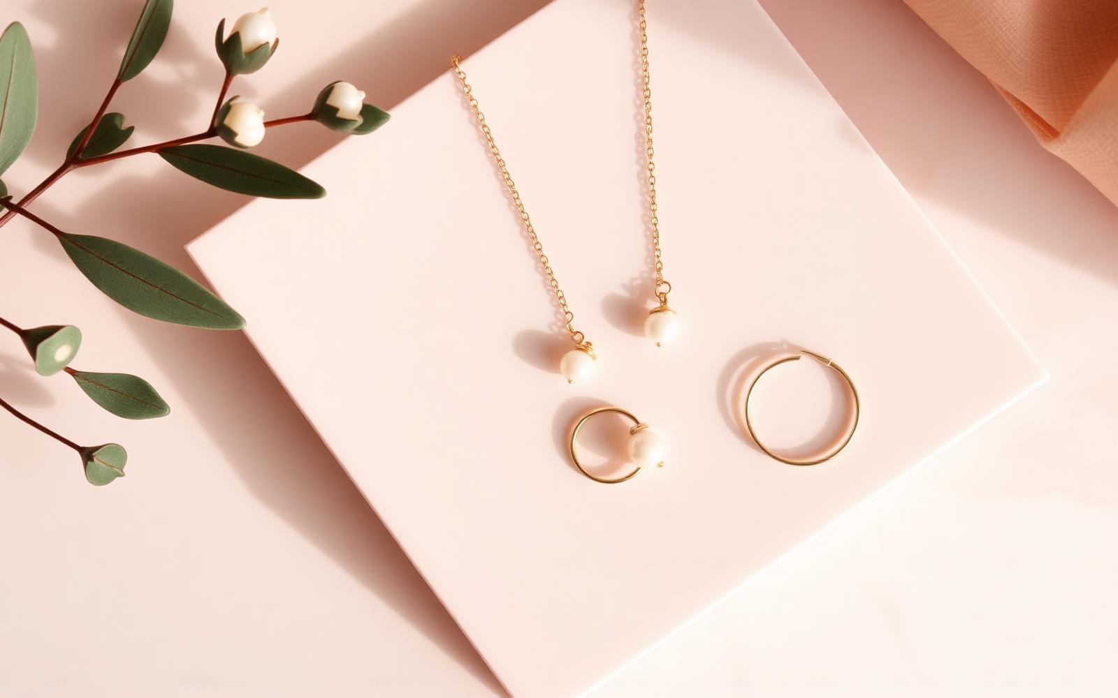 Korean minimalist jewelry collection